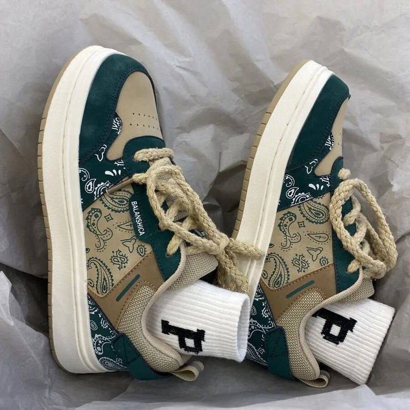 Spausdinimo platforma sportbačiai Moterų prekės ženklo laisvalaikio avalynė Moteriški Vulkanizuoti batai Pavasario Rudens Suvarstyti Moterims Batai Batai Sportbačiai