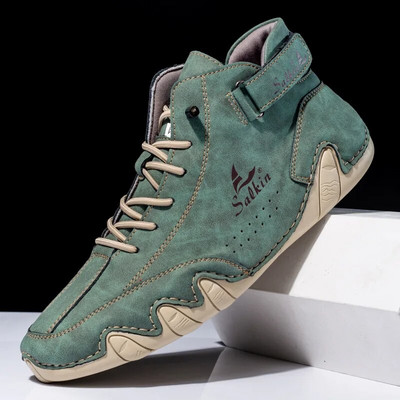 Sportiniai bateliai Vyriški auliniai batai Pu Oda Laisvalaikio vyriški Batai Mokasinai Vairavimo batai Lauke Patogūs Didelio dydžio Zapatos Para Hombres