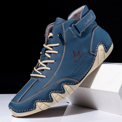 Sportiniai bateliai Vyriški auliniai batai Pu Oda Laisvalaikio vyriški Batai Mokasinai Vairavimo batai Lauke Patogūs Didelio dydžio Zapatos Para Hombres