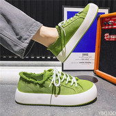 Μόδα Καμβά Παπούτσια Ανδρικά Ογκώδη Αθλητικά Παπούτσια Κλασικά Παπούτσια Skateboard Ανδρικά Παπούτσια Χαμηλή Βουλκανιζέ Ανδρικά παπούτσια για περπάτημα εξωτερικού χώρου