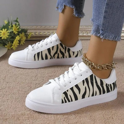 Uued kevadised naiste vabaajaspordijalatsid Mood Mugavus valged tossud Hingavad naiste tossud platvormkingad Zapatos De Mujer