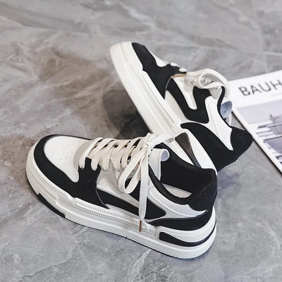 Storapadžiai moteriški batai 2023 m. pavasario/rudens mėn. Nauji laisvalaikio sportiniai batai Patogūs ir universalūs sportbačiai, moteriški riedlentė