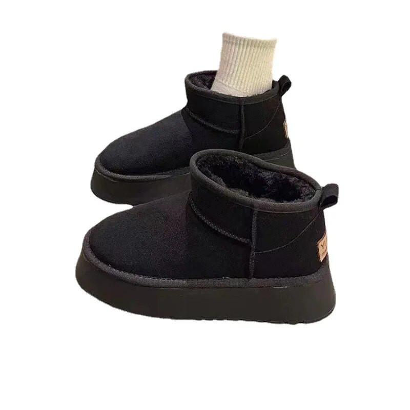 Αυστραλιανή γυναικείες μπότες Ultra Mini Γούνινες παντόφλες Λούτρινα ζεστά χειμωνιάτικα μποτάκια ανδρικά μποτάκια πλατφόρμας χιονιού Suede γυναικεία παπούτσια καστανιάς