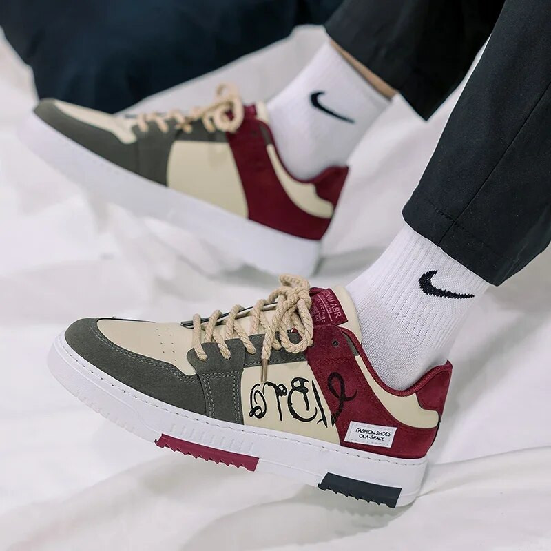 2023. aasta meeste tossud, mugavad vabaajajalatsid, mitmekülgse värviga sobivad tennised, meeste reisijalatsid, uued Zapatillas Para Hombres