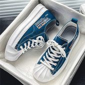 Παπούτσια Skate Ανδρικά Βουλκανιζέ Αθλητικά Παπούτσια Casual Fashion Ανδρικά μαλακά παπούτσια Zapatillas Hombre Shell Καμβάς Αθλητικά Casual επιτραπέζια παπούτσια