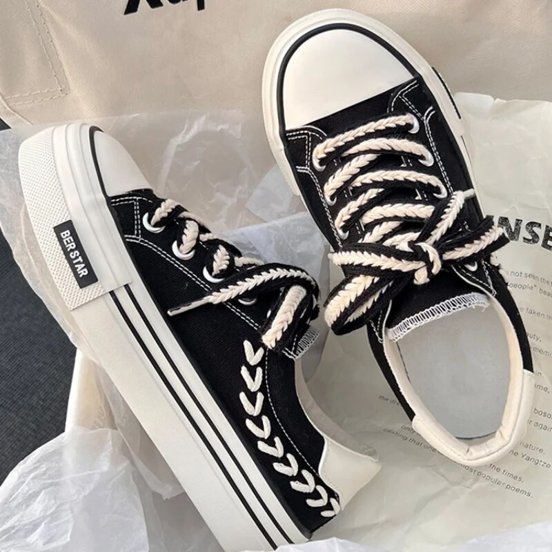 2023 Γυναικεία παπούτσια υψηλής ποιότητας Γυναικεία παπούτσια Vulcanize Επώνυμα γυναικεία πάνινα παπούτσια Πλατφόρμα ταιριάσματος χρώματος Γυναικεία παπούτσια casual