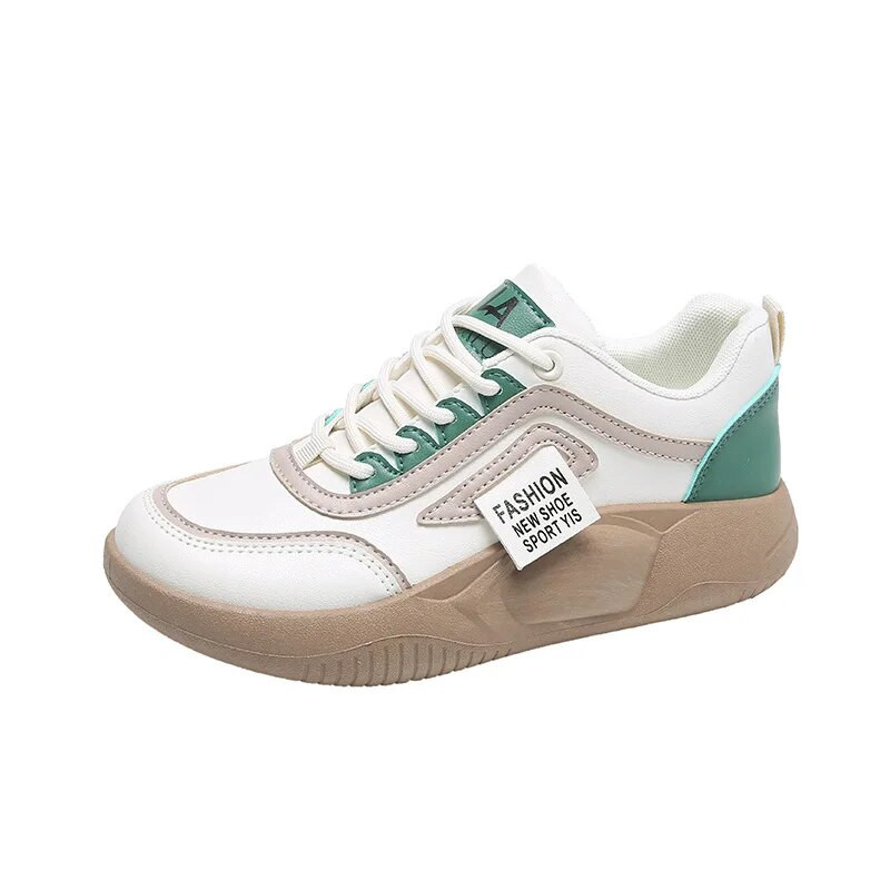 Kvaliteetsed naistekingad 2023, uued paksu tallaga kõrgendatud tossud naiste retrokiiludega vabaajajalatsid Zapatos De Mujer