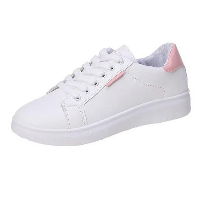 Mood naiste tossud Trendikas Pu-nahast tasapinnalised kingad Tenis hingavad Socofy vabaaja spordijalatsid Naiste Zapatillas De Mujer