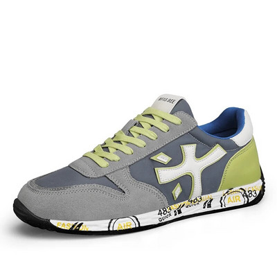 2023 Νέα γκρι ανδρικά ντιζάιν παπούτσια Αναπνεύσιμα άνετα casual ανδρικά αθλητικά παπούτσια υψηλής ποιότητας για άνδρες