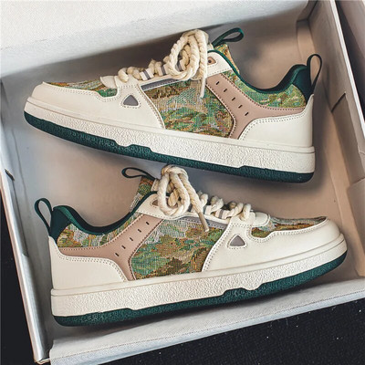 Van Gogh Ανδρικά Γυναικεία παπούτσια casual Ανδρικά πάνινα παπούτσια για κορίτσια Casual kateboarding 3D γκράφιτι The Starry Night