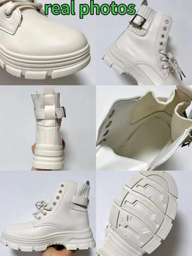 2023. aasta uued pehmed saapad Briti stiilis naiste saapad Moodsad ümmarguse varbaga poolsaapad 2022. aasta talvised elastsed mustad saapad mugavad saapad