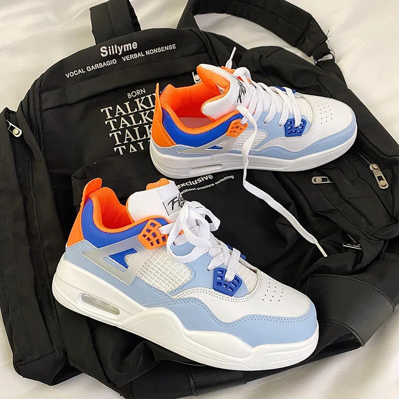 Ανδρικά αθλητικά παπούτσια πολυτελείας μάρκας μόδας Αυθεντικά παπούτσια μπάσκετ Ανδρικά αθλητικά παπούτσια για τρέξιμο σε μικτά χρώματα Ζευγάρι casual χοντροκομμένα αθλητικά παπούτσια