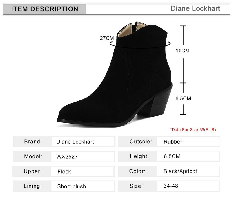 Sügistalvine vabaaja lääne kauboi poolsaapad Naiste Cowgirl papud Lühikesed kasakad Botas Flock terava varbaga kõrged kontsad kingad