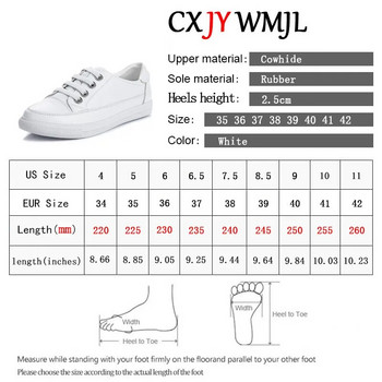 CXJYWMJL Γυναικεία παπούτσια casual από Plus μέγεθος Άνοιξη Καλοκαίρι Παπούτσια Skate Γυναικεία Μικρά Λευκά Βουλκανιζέ Παπούτσια Γυναικεία