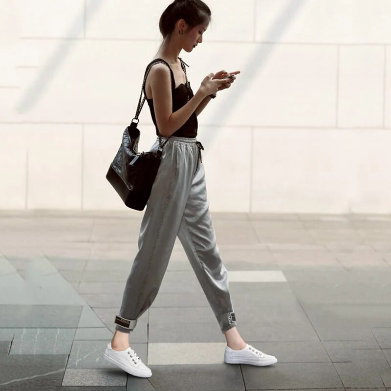 CXJYWMJL Naiste vabaaja tossud suures suuruses kevadsuvised uisukingad naistele väikesed valged vulkaniseeritud kingad, naine