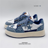 2023. aasta naiste mood Spordijalatsid Suvi, Sügissinine Platvorm Mugavad vabaaja tossud Tenis Feminino Paks Tald Zapatos Mujer