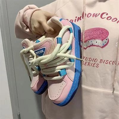 Γυναικεία πολυτελή, ογκώδη αθλητικά παπούτσια 2023, δίχτυα αναπνεύσιμα παπούτσια για άντρες Αθλητικό τρέξιμο Casual γυναικείο γυμναστήριο Vulcanize παπούτσια