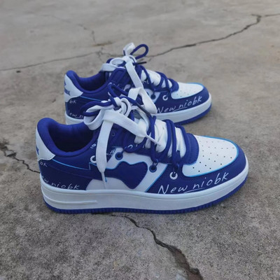 Μόδα αθλητικά παπούτσια Breathable Love Couple Lace Up Outdoor Casual Low Vulcanized παπούτσια Αντιολισθητικά Running 2023 Νέα γυναικεία αθλητικά παπούτσια