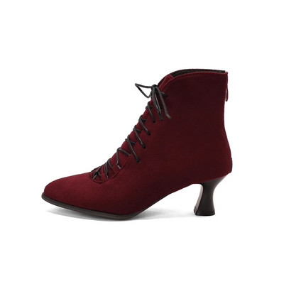 Sügistalvised kõrged kontsad, naiste saapad