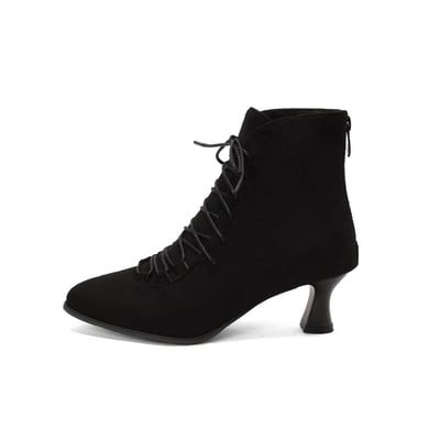 Sügistalvised kõrged kontsad, naiste saapad