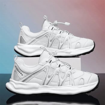 Мъжки 2023 г. Нови модни дишащи спортни обувки на открито Ежедневни обувки Универсални леки маратонки маратонки мъжки обувки