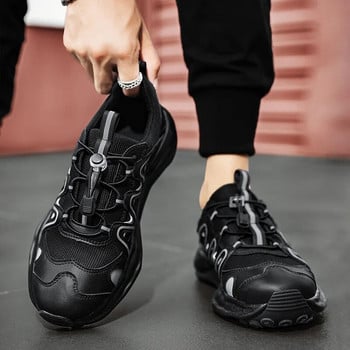Мъжки 2023 г. Нови модни дишащи спортни обувки на открито Ежедневни обувки Универсални леки маратонки маратонки мъжки обувки