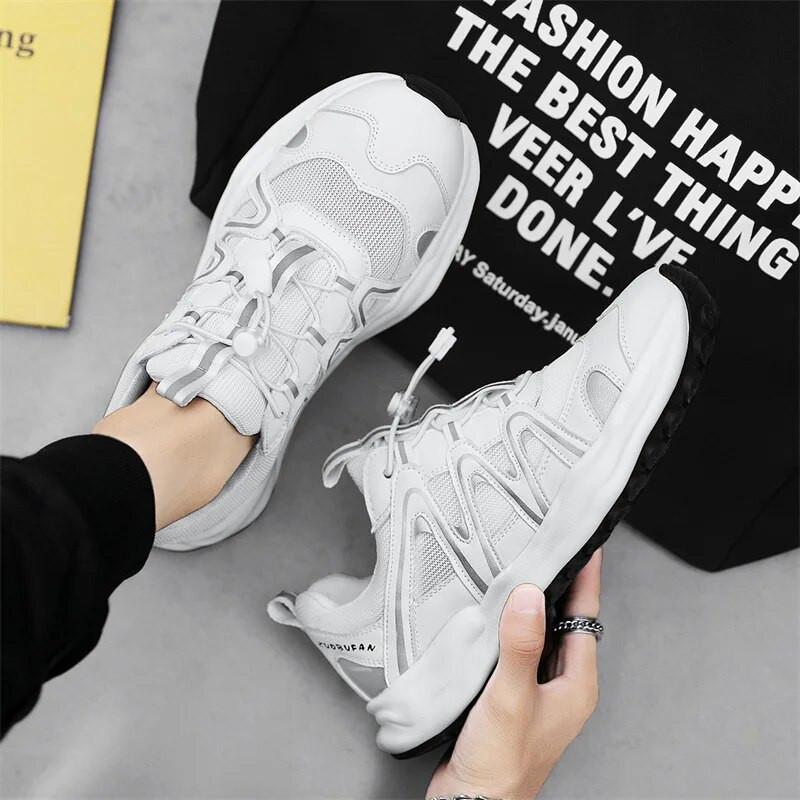 Vyriški 2023 m. Nauji madingi kvėpuojantys lauko sportiniai batai Laisvalaikio batai Universalūs lengvi bėgimo bateliai sportbačiai vyriški batai