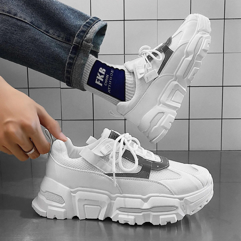 Παπούτσια ανδρικά μοντέρνα παπούτσια 2023 νέα παπούτσια casual που αναπνέουν αθλητικά παπούτσια Κορεατική έκδοση μοντέρνα παπούτσια για τρέξιμο μεγέθη sneakers 39-44