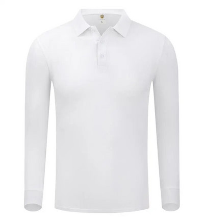 Pulover majica Muška golf polo odjeća Jesen Zima Majice dugih rukava na rever Jednobojne Polo majice s gumbima za žene Prilagodljiv logotip