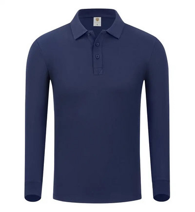 Pulover majica Muška golf polo odjeća Jesen Zima Majice dugih rukava na rever Jednobojne Polo majice s gumbima za žene Prilagodljiv logotip