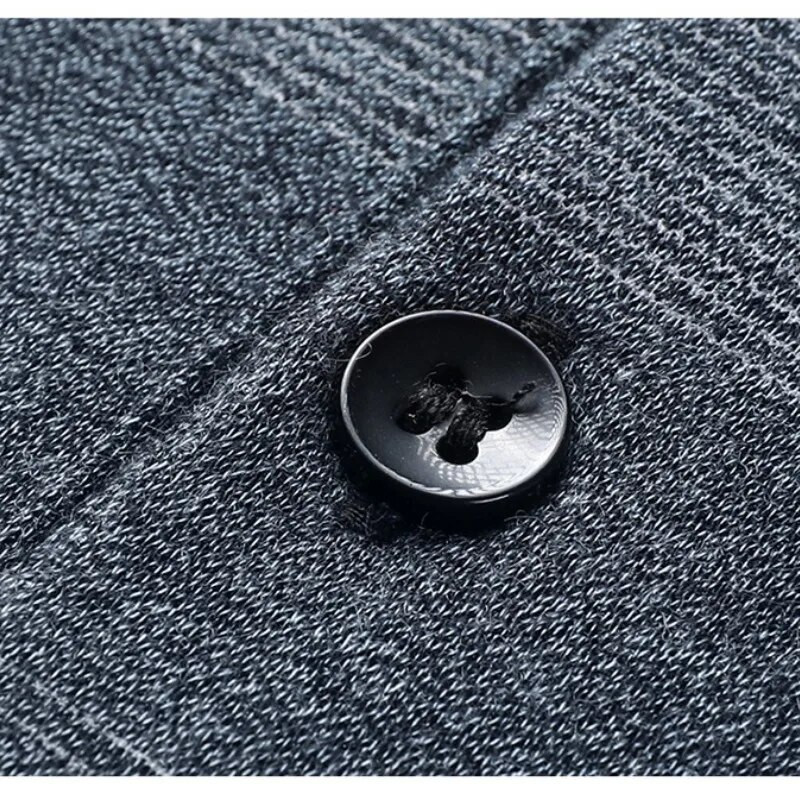 Kevadine ja sügisene meeste pullover revääritriibuline kontrastne pikkade varrukatega puhkuse T-särk Polo Bottom Mood vabaaja pidulikud topid