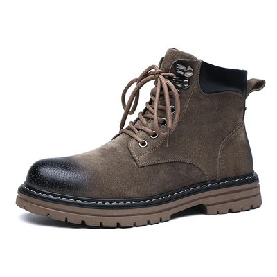 Marka muških čizama, udobne, vrhunske kvalitete, klasične modne gležnjače 2023