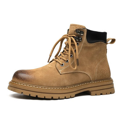 Marka muških čizama, udobne, vrhunske kvalitete, klasične modne gležnjače 2023