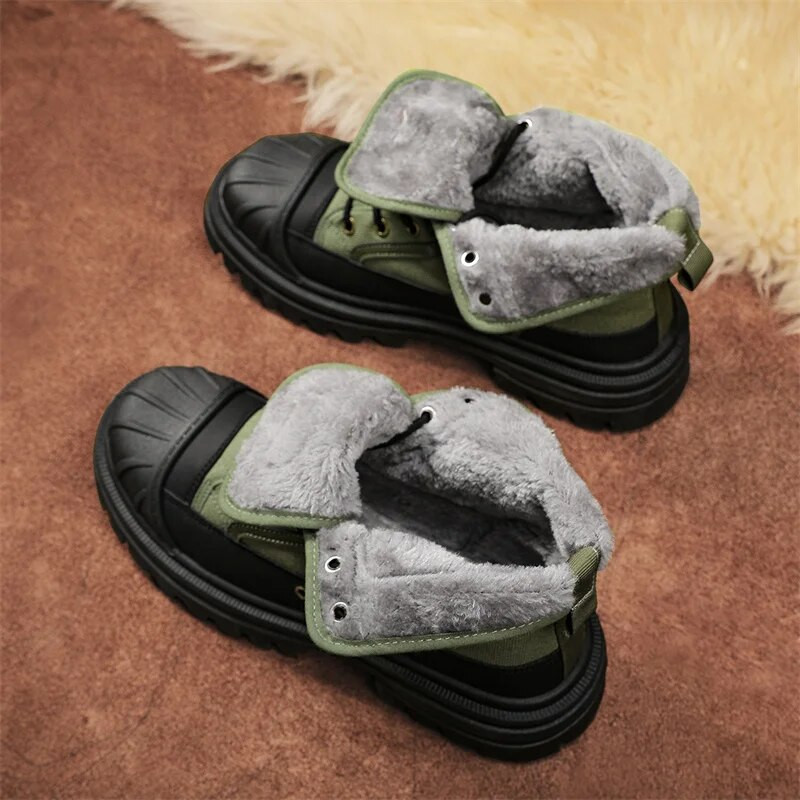 Pehmed kõrge lõikega Martini saapad, varbaosaga kokkupõrkevastased tööriided, suured vedurisaapad, suured kollased saapad, matkajalatsid