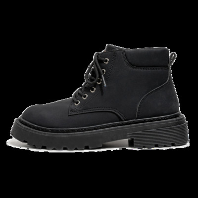 Meeste kõrged jalanõud vabaajajalatsid, kollased Chelsea saapad, lühikese toruga hingavast nahast kõndimis- ja kaitsesaapad