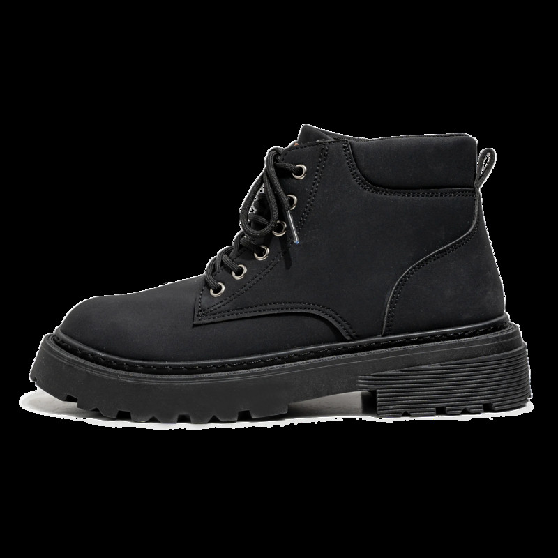 Meeste kõrged jalanõud vabaajajalatsid, kollased Chelsea saapad, lühikese toruga hingavast nahast kõndimis- ja kaitsesaapad