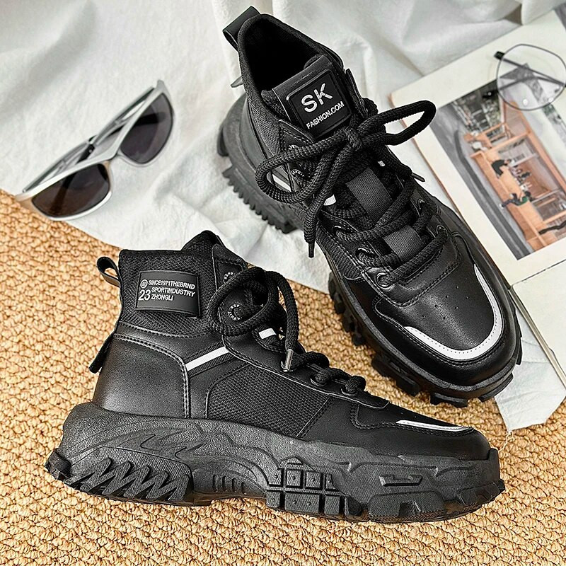 Martinke za ležerne sportove na otvorenom, trendi čizme, mekane, udobne, muške čizme protiv klizanja i otporne na habanje