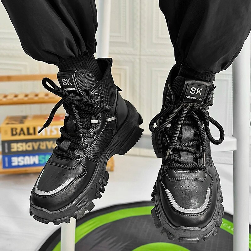 Martinke za ležerne sportove na otvorenom, trendi čizme, mekane, udobne, muške čizme protiv klizanja i otporne na habanje