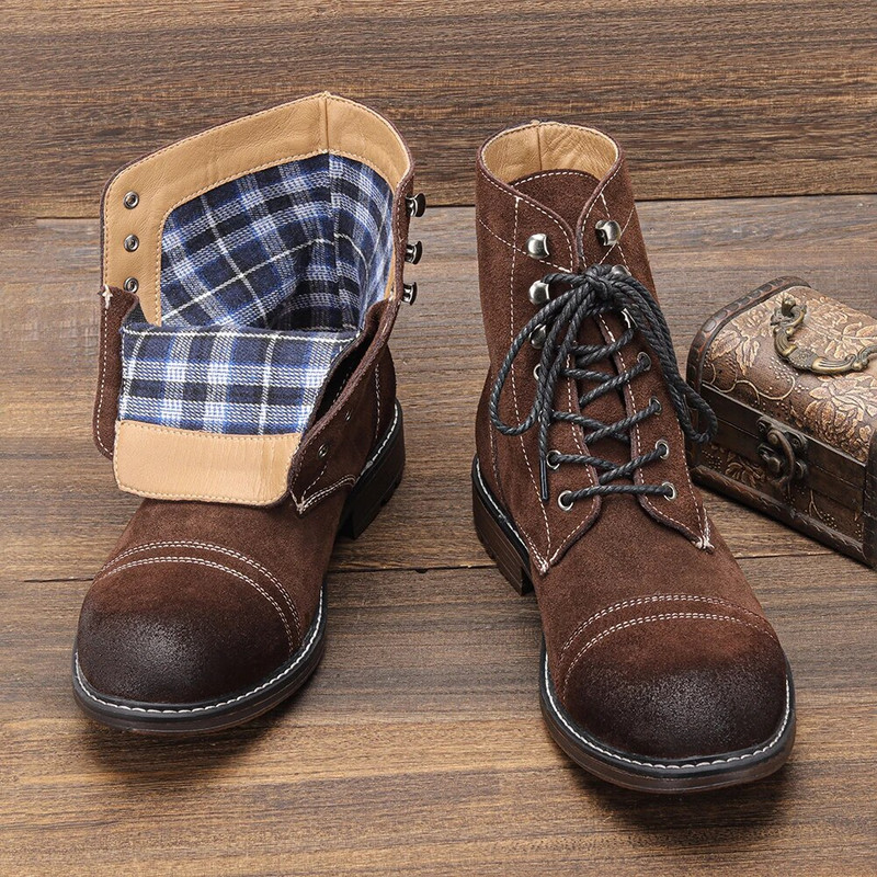 2023 Waysle 39–48 meeste nahksaapad Retro-nahast poolsaapad Klassikalised meeste nahksaapad