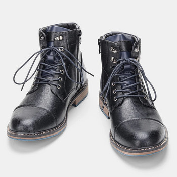 Μέγεθος 39~48 Waysle 2023 New Ankle Boots For Men Ανδρικές δερμάτινες μπότες Brand Boot for men