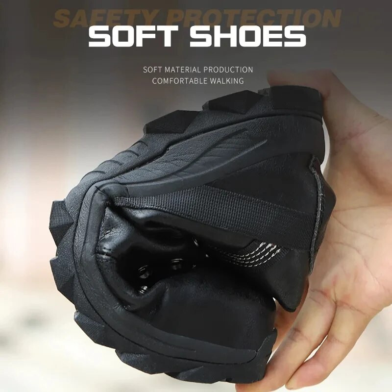 Αδιάβροχες μπότες ασφαλείας Ανδρικές μπότες εργασίας Αθλητικές μπότες εργασίας Αθλητικά αθλητικά παπούτσια ανδρικά άφθαρτα Anti Smashing Brown Work Botas