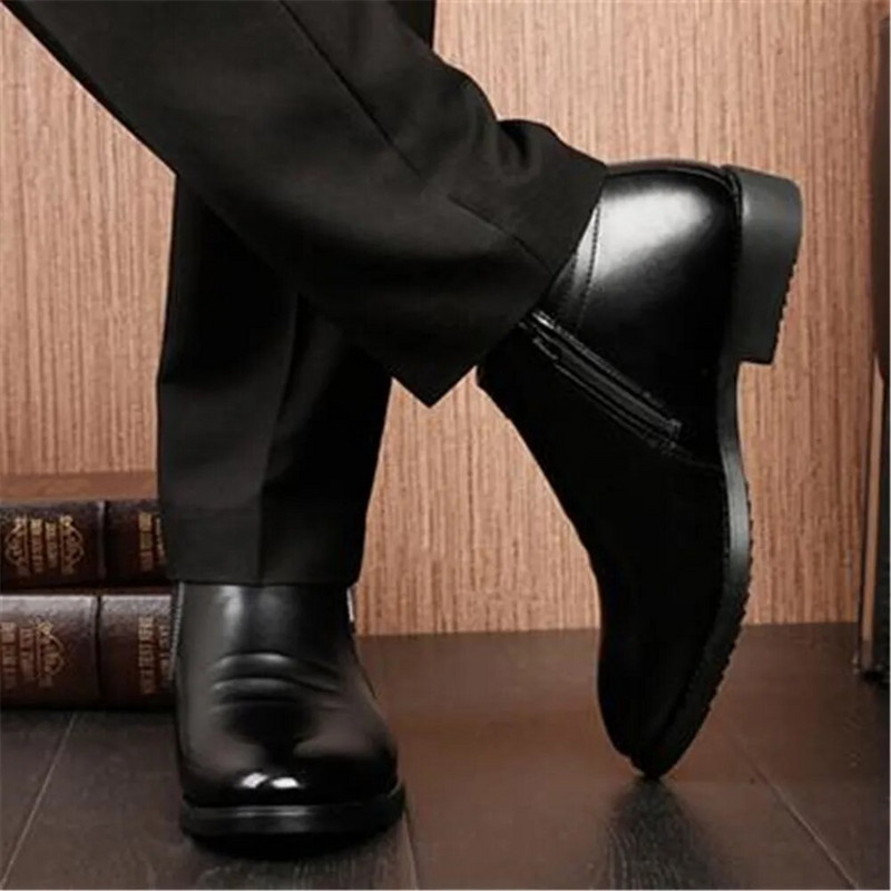 odos batai Vyriški „Chelsea“ batai šildo medvilniniai batai šaltai žiemai odiniai vyriški batai su kulkšnies vyriška avalynė Eu 38-44