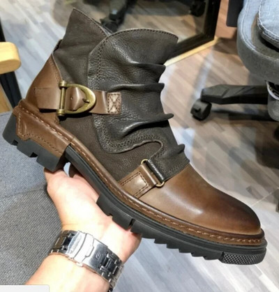 2023 Ανδρικά ματ ανδρικά PU δερμάτινα μποτάκια φλατ φθινοπωρινά μοδάτα ανδρικά παπούτσια zapatos de hombres personlizar zapatos SM0042