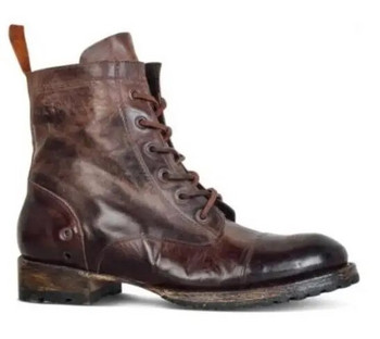 2023Новини Мъжки мъжки обувки Мъжки ботуши голям размер есенни ретро кожени обувки zapatos de hombres за мъже мъжки обувкиMW0480S