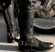 2023Meeste madala kontsaga saapad meeste suuremas suuruses kingad meeste vintage PU-nahast zapatos de hombres personlizar zapatos SM0030