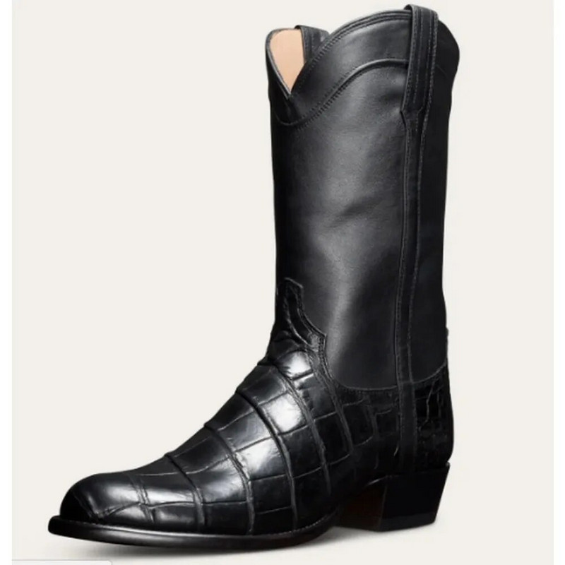 2023Vyriški odiniai vyriški plius dydžio vyriški batai iki blauzdos, vyriški rudeniniai batai zapatos de hombres personlizar zapatos SM0096