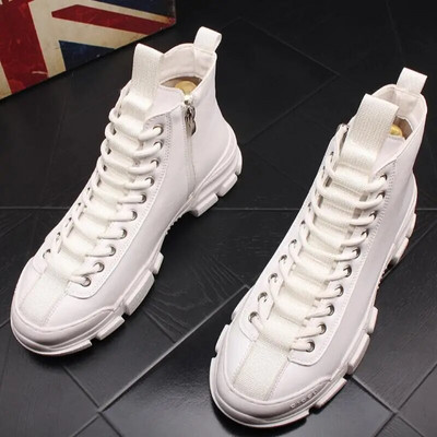 UUS Hip hops Meeste hingavad tossud Vulcanize Saapad Meeste kollane must Võrk vabaaja saapad Tenis Masculino Zapatos Hombre A32