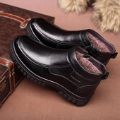  χειμερινές μπότες ανδρικές μπότες Μόδα υποδήματα Ανδρικά παπούτσια Business Casual Ανδρικά παπούτσια μπότες χιονιού zapatos de hombre