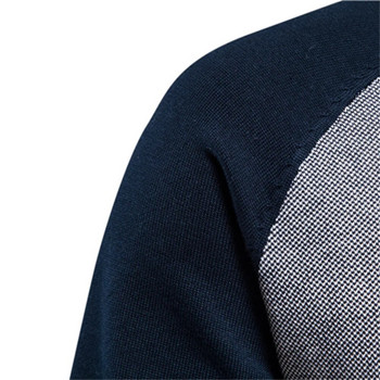 AIOPESON Сплетена жилетка за мъже Streetwear Ежедневен висококачествен памучен пуловер Мъжки зимни модни маркови жилетки за мъже