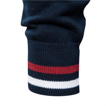 AIOPESON Spliced Cardigan Ανδρικά ρούχα casual υψηλής ποιότητας βαμβακερό πουλόβερ ανδρικό ζακέτες μάρκας χειμώνα για άνδρες